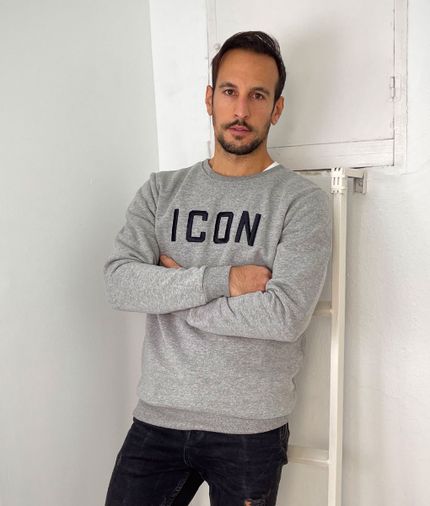 Sudadera Icon gris