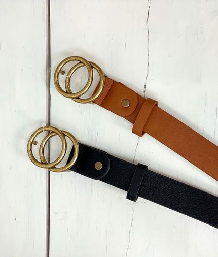 Cinturón doble hebilla